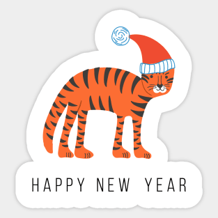 Happy new year 2022 symbol Sticker